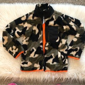 NWT Sovereign Code Faux Fur Camouflage Jacket